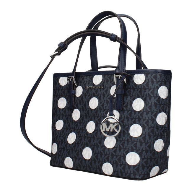 Michael Kors Blue Fabric Handbags Michael Kors