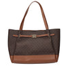 Michael Kors Brown Fabric Shoulder Bags Michael Kors