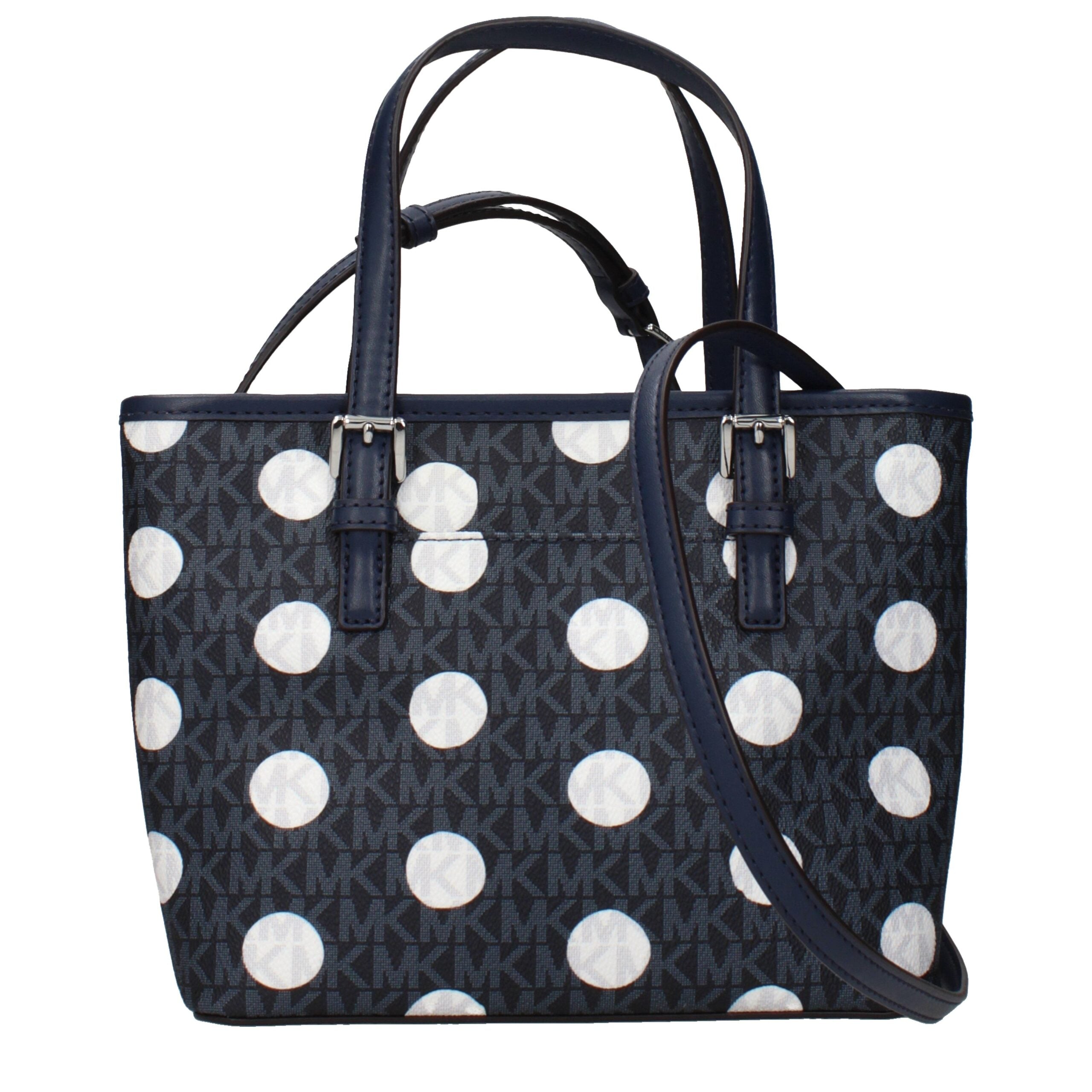 Michael Kors Blue Fabric Handbags Michael Kors