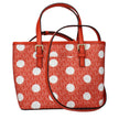Michael Kors Orange Fabric Backpacks Michael Kors