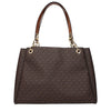Michael Kors Brown Fabric Shoulder Bags Michael Kors