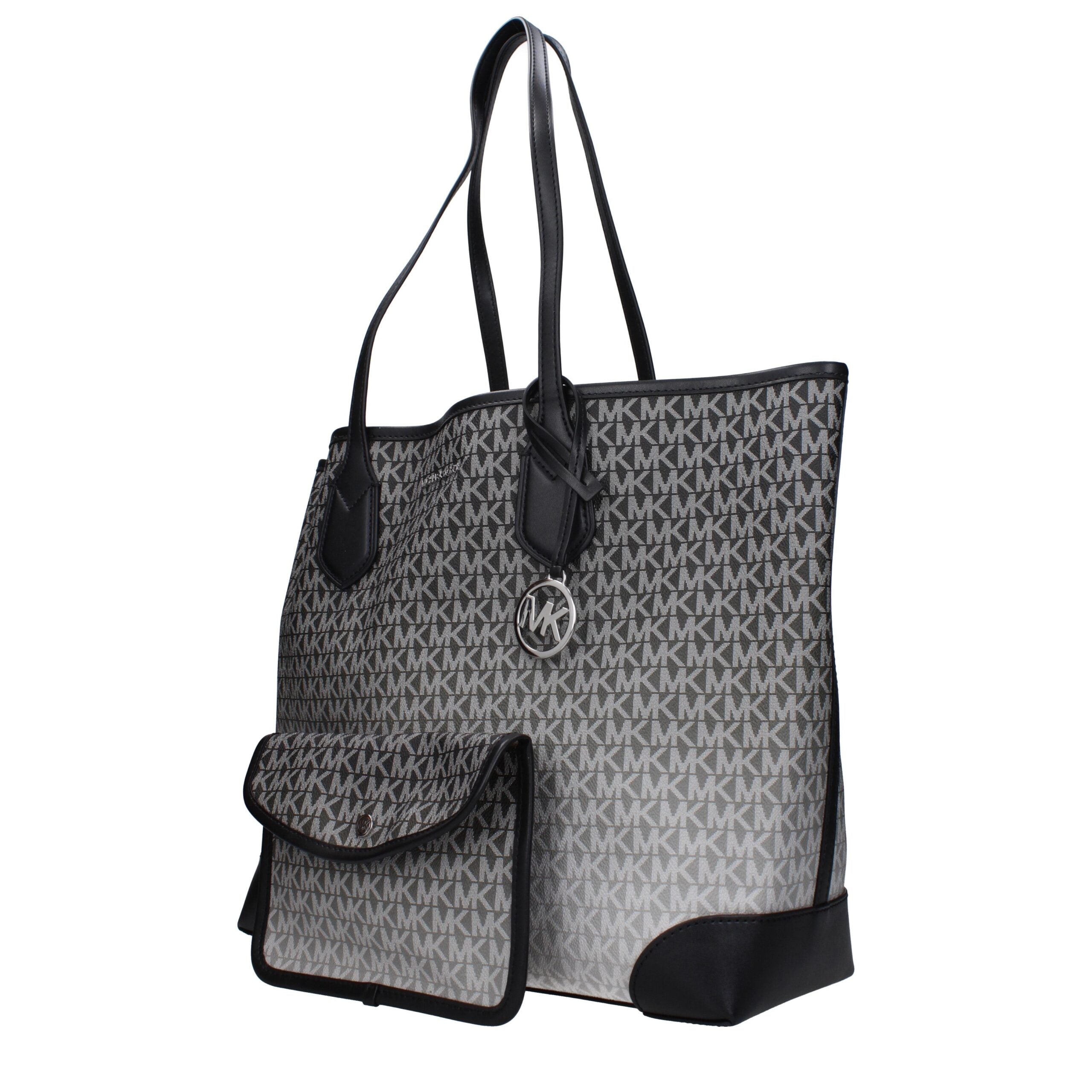Michael Kors Black Fabric Shoulder Bags Michael Kors
