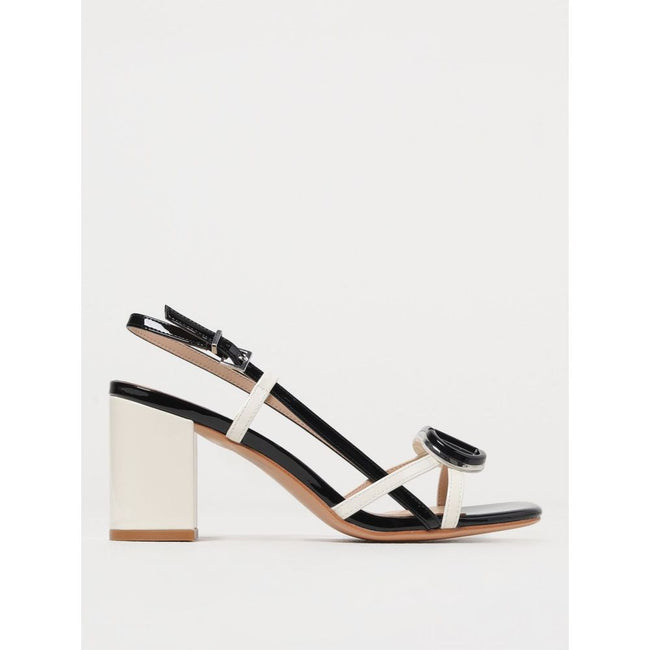 Twinset Blue Patent Leather Sandal Twinset