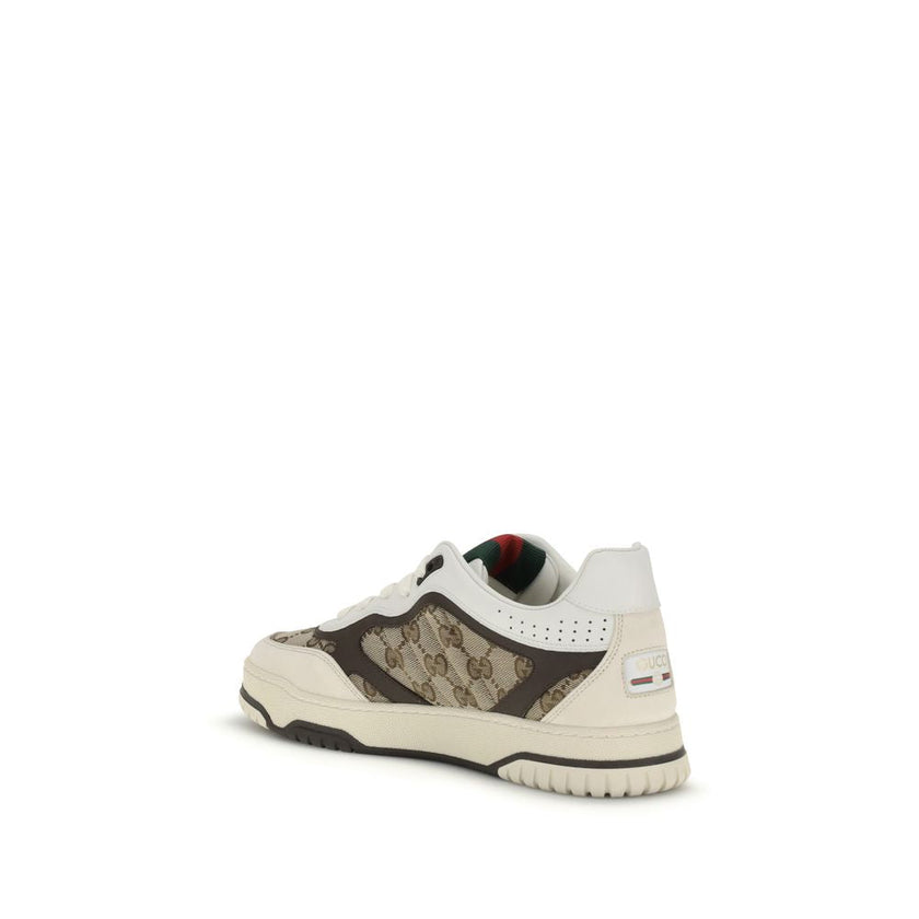 Gucci Beige Fabric Low Top Sneakers Gucci
