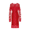 Dolce & Gabbana Lace Rouches Dress Dolce & Gabbana