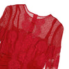 Dolce & Gabbana Lace Rouches Dress Dolce & Gabbana
