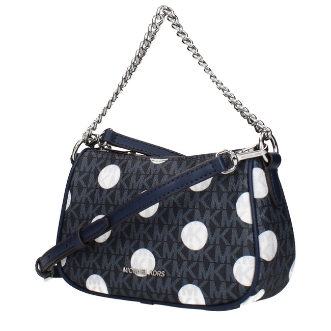 Michael Kors Blue Fabric Handbags Michael Kors