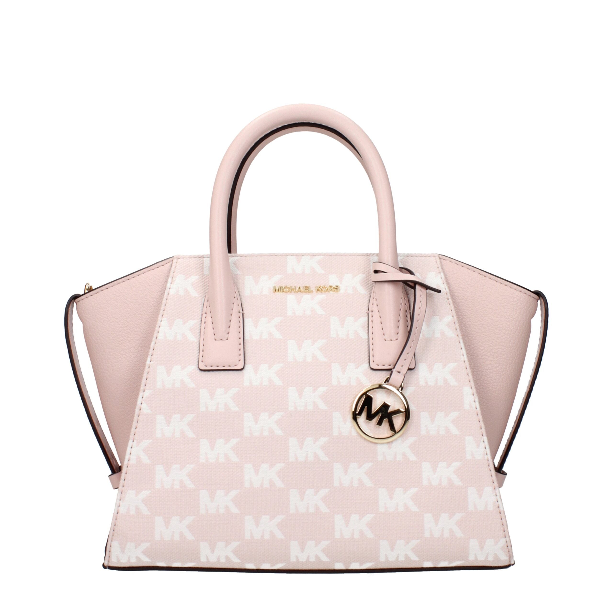 Michael Kors Pink Fabric Handbags Michael Kors