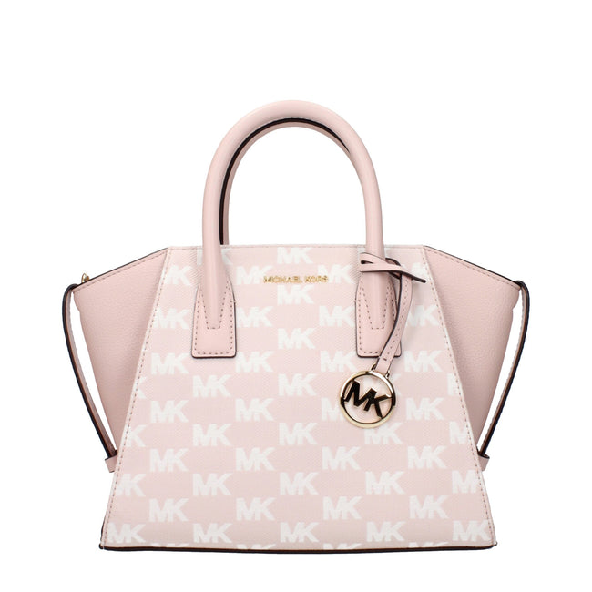Michael Kors Pink Fabric Handbags Michael Kors