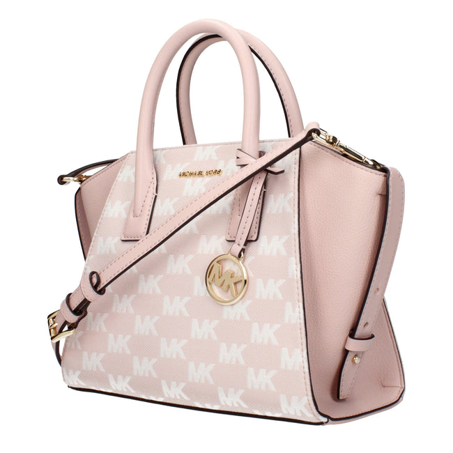 Michael Kors Pink Fabric Handbags Michael Kors