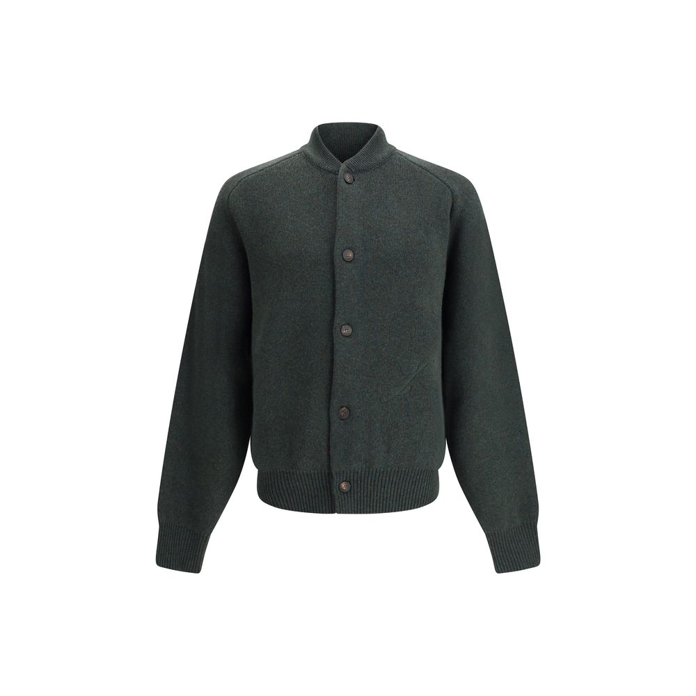 Jacquemus Embroidered Virgin Wool Cardigan Jacquemus