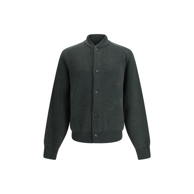 Jacquemus Embroidered Virgin Wool Cardigan Jacquemus