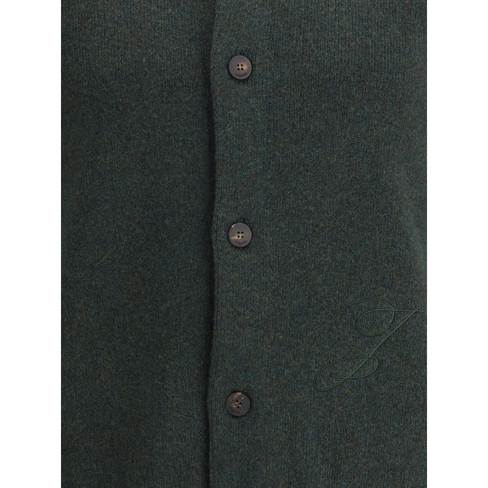 Jacquemus Embroidered Virgin Wool Cardigan Jacquemus