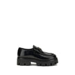 Prada Leather Monolith Loafers Prada