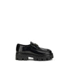 Prada Leather Monolith Loafers Prada