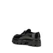 Prada Leather Monolith Loafers Prada