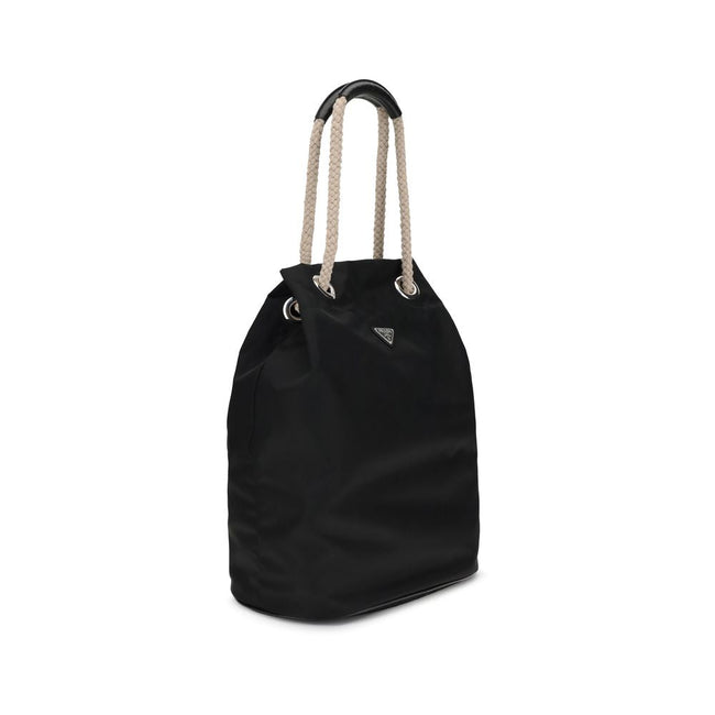 Prada Medium Mariner Re-Nylon Bucket Bag Prada