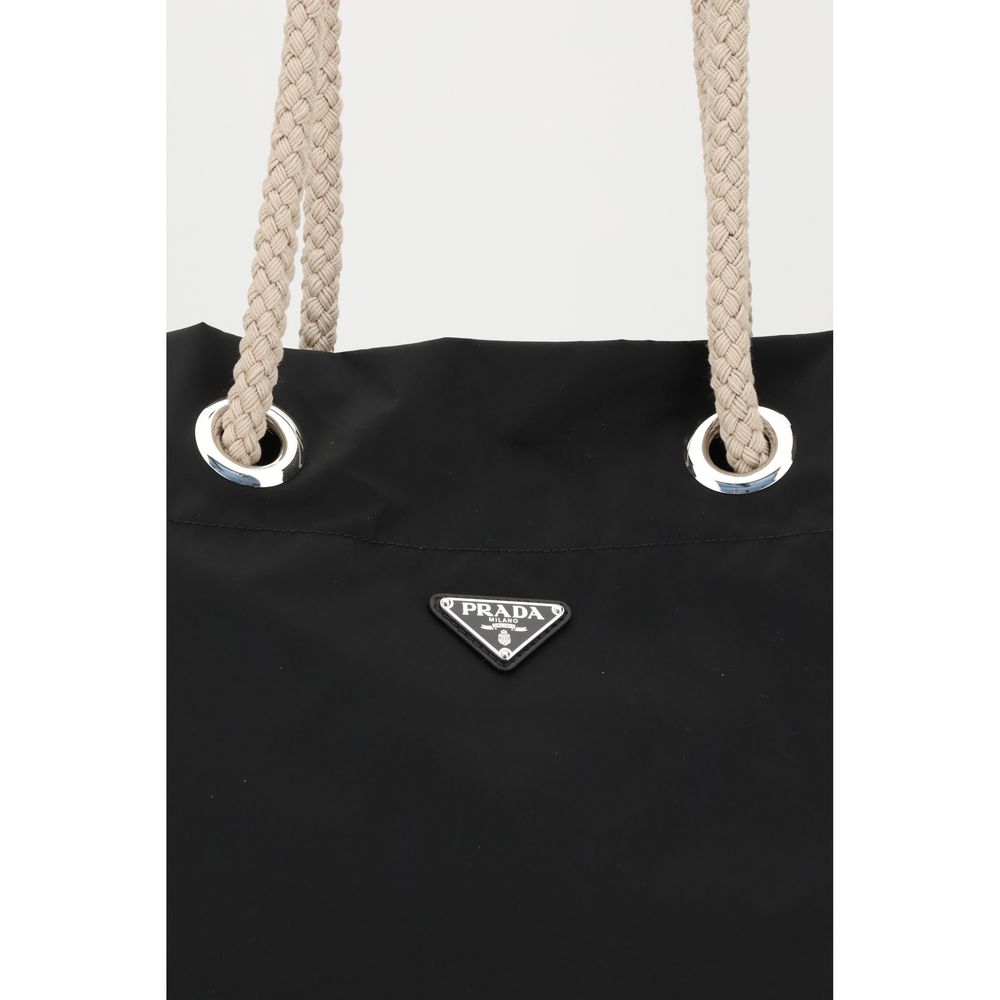 Prada Medium Mariner Re-Nylon Bucket Bag Prada