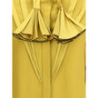 Valentino Yellow Silk Blouse Valentino