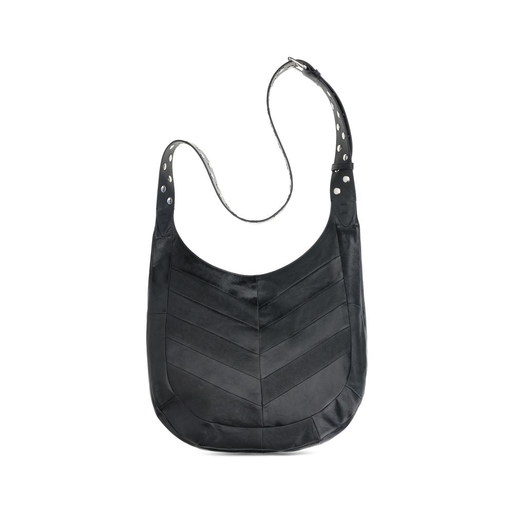 Valentino Garavani Black Leather Shoulder Bag Valentino Garavani