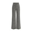 Valentino Bottonato Natté Wool Trousers Valentino