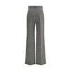 Valentino Bottonato Natté Wool Trousers Valentino