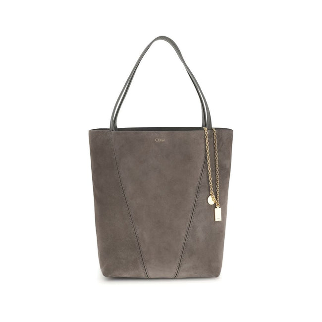 Chloé Suede Spin Tote Bag Chloé