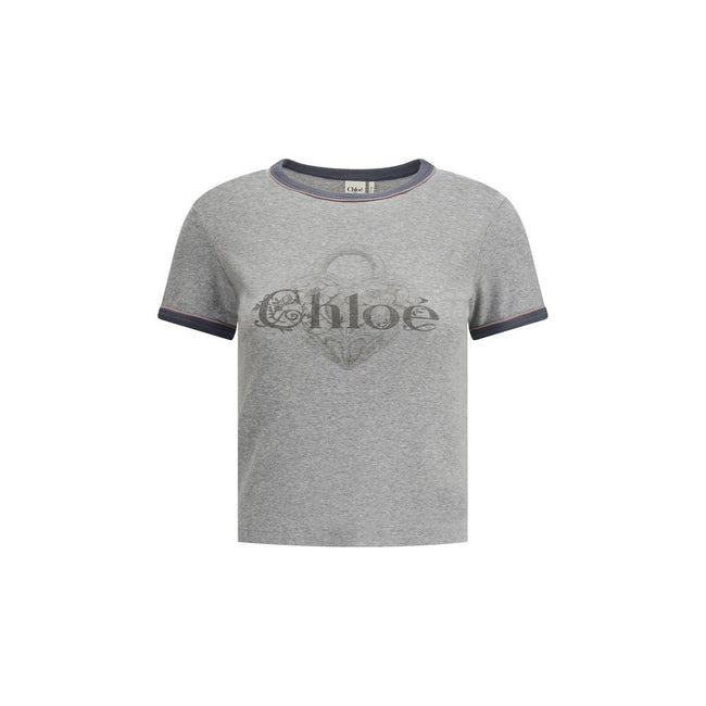 Chloé Gray Cotton Clothing Chloé
