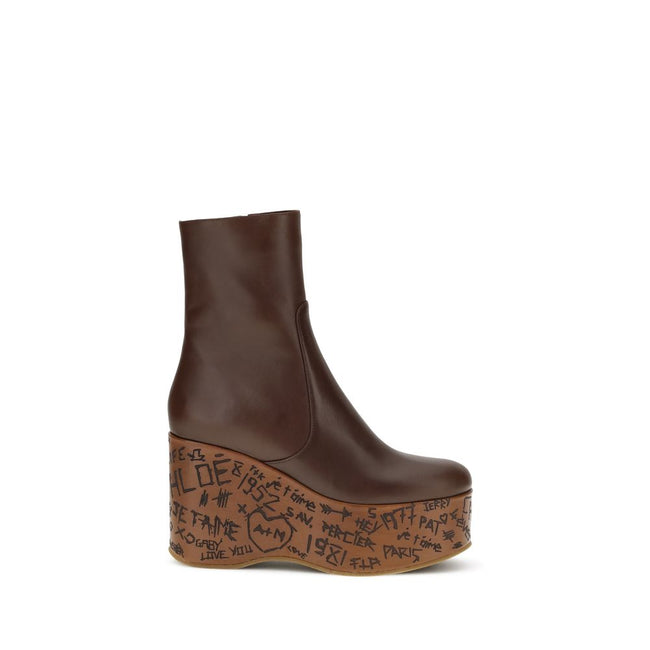 Chloé Maxime wedge Ankle Boots Chloé