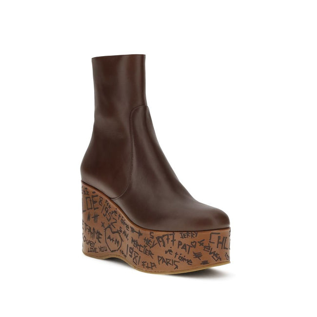 Chloé Maxime wedge Ankle Boots Chloé
