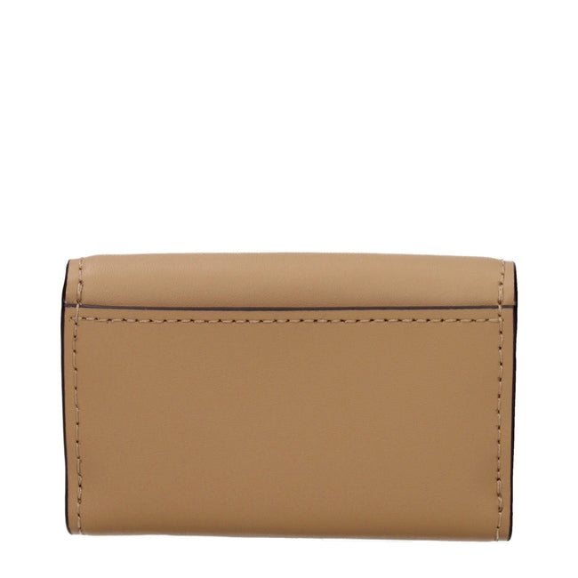 Michael Kors Brown Leather Wallets Michael Kors
