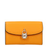 Michael Kors Orange Leather Wallets Michael Kors