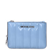 Michael Kors Light Blue Leather Wallets Michael Kors