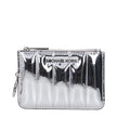 Michael Kors Gray Leather Wallets Michael Kors