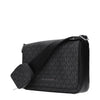 Michael Kors Black Fabric Crossbody Bags Michael Kors