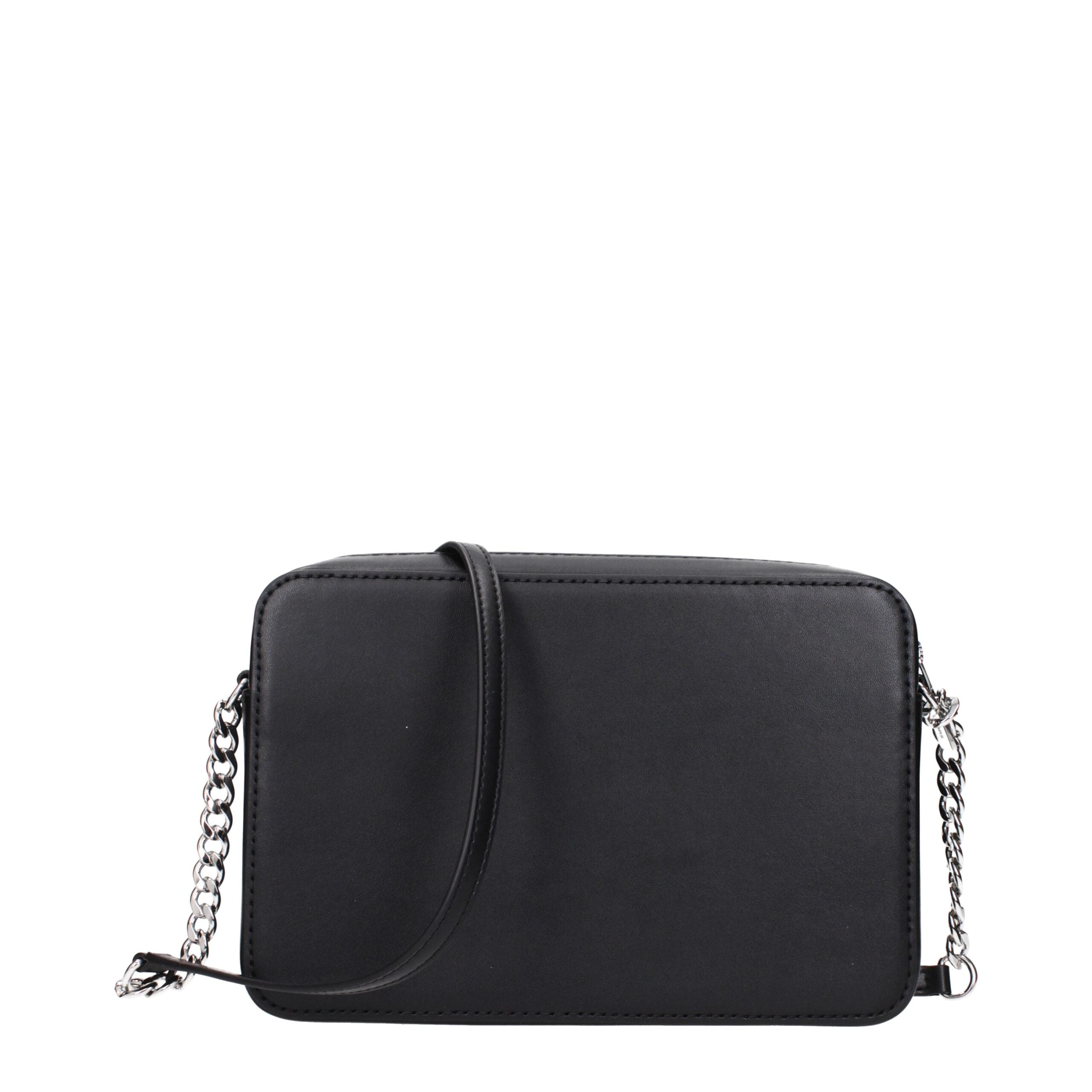 Michael Kors Black Leather Crossbody Bags Michael Kors