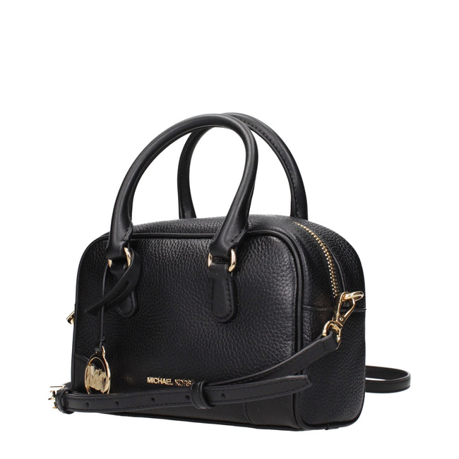 Michael Kors Black Leather Handbags Michael Kors