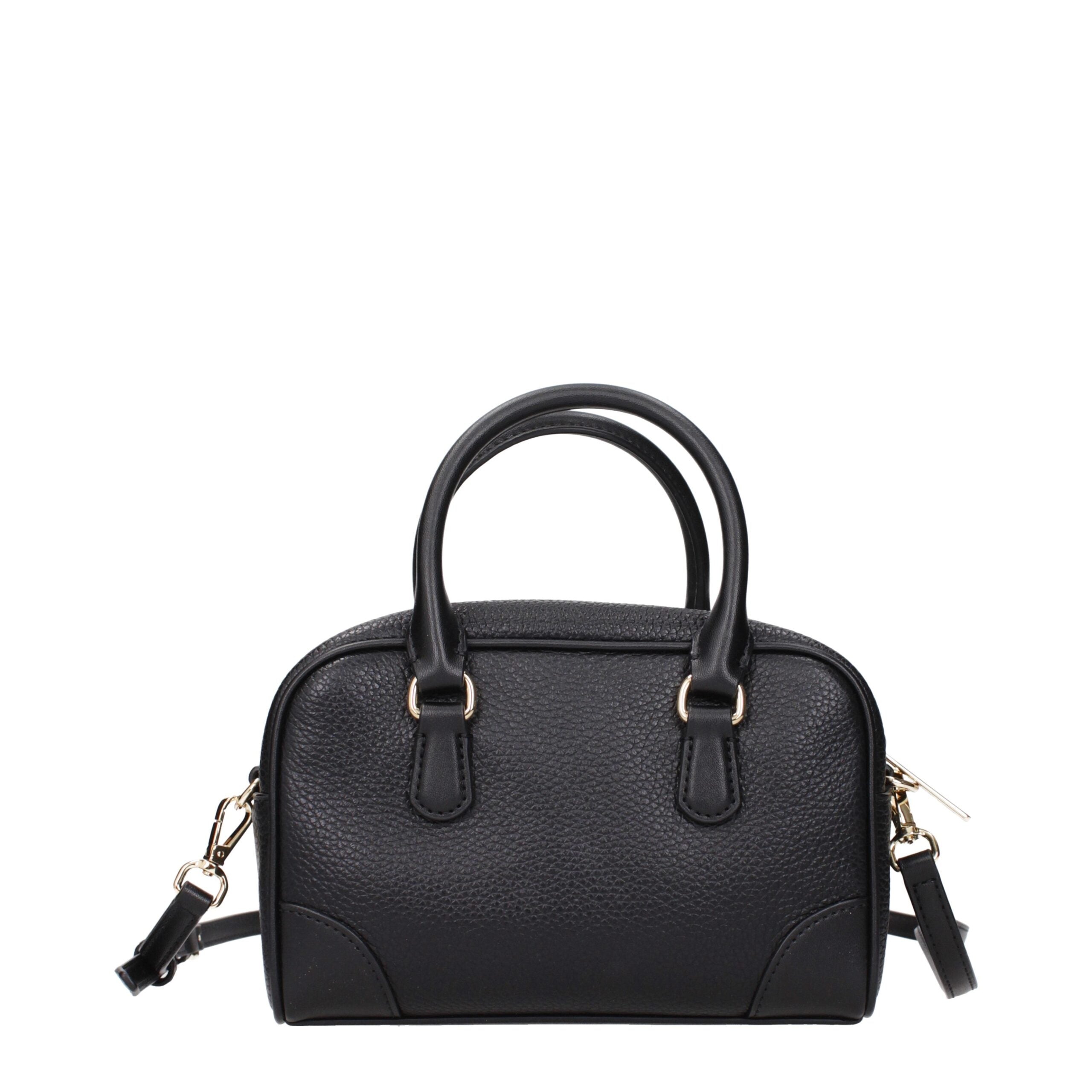 Michael Kors Black Leather Handbags Michael Kors