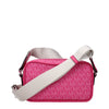 Michael Kors Pink Fabric Crossbody Bags Michael Kors