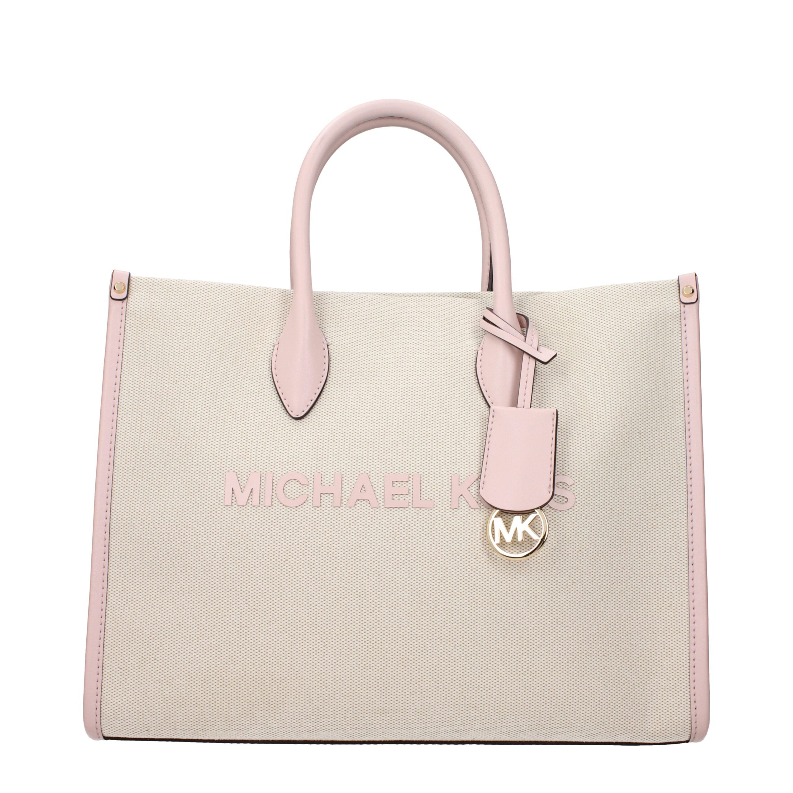 Michael Kors Beige Fabric Handbags Michael Kors