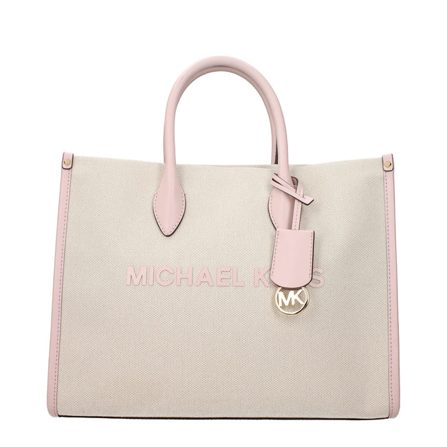 Michael Kors Beige Fabric Handbags Michael Kors