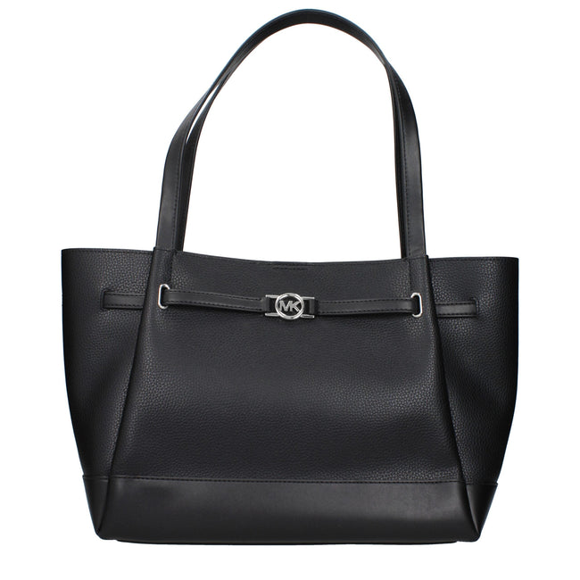 Michael Kors Black Leather Shoulder Bags Michael Kors