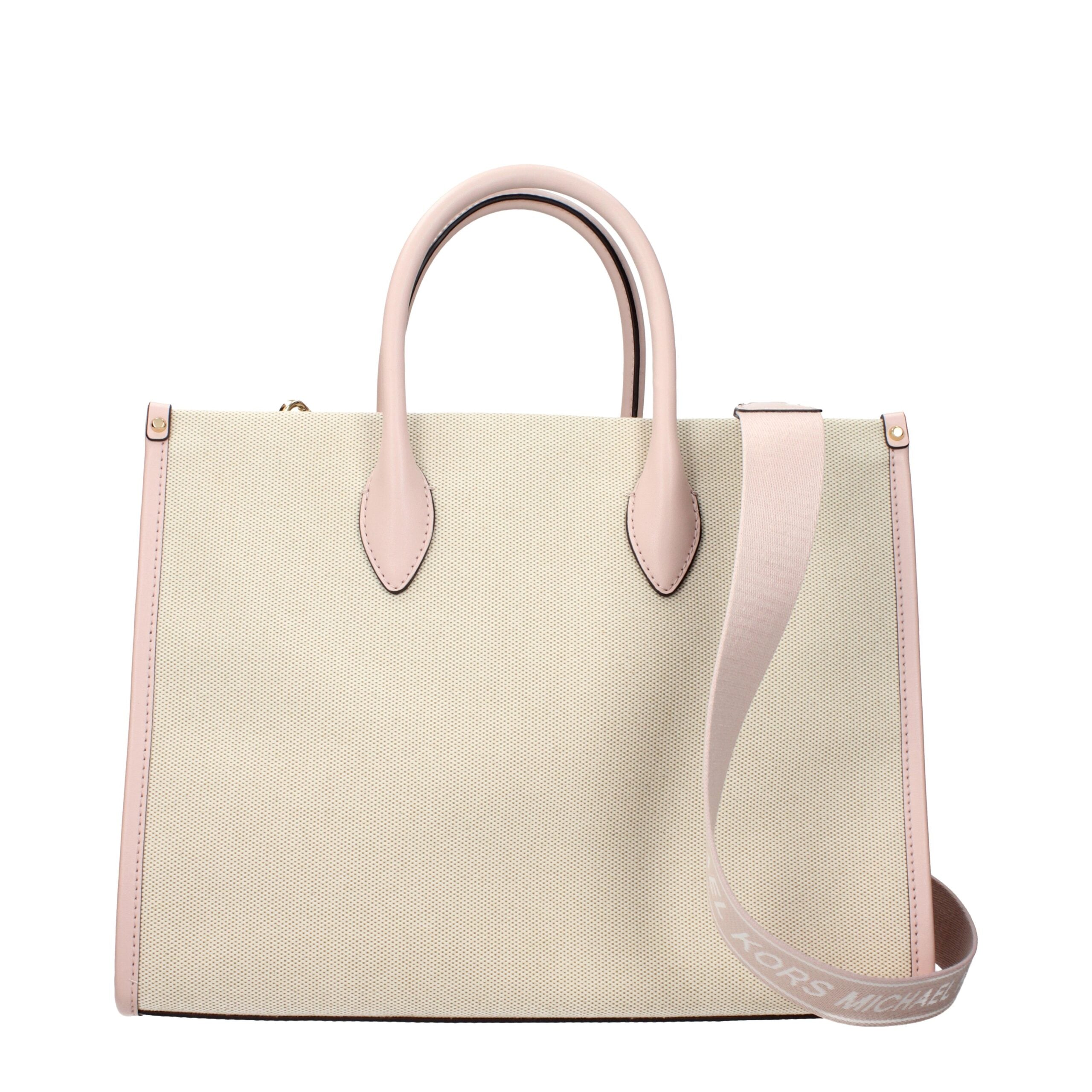 Michael Kors Beige Fabric Handbags Michael Kors