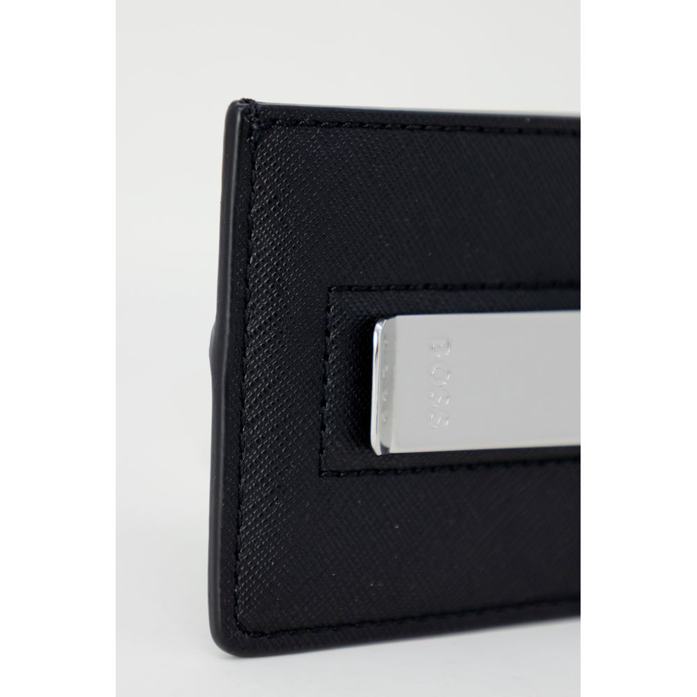 Hugo Boss Black Polyamide Cardholder Hugo Boss