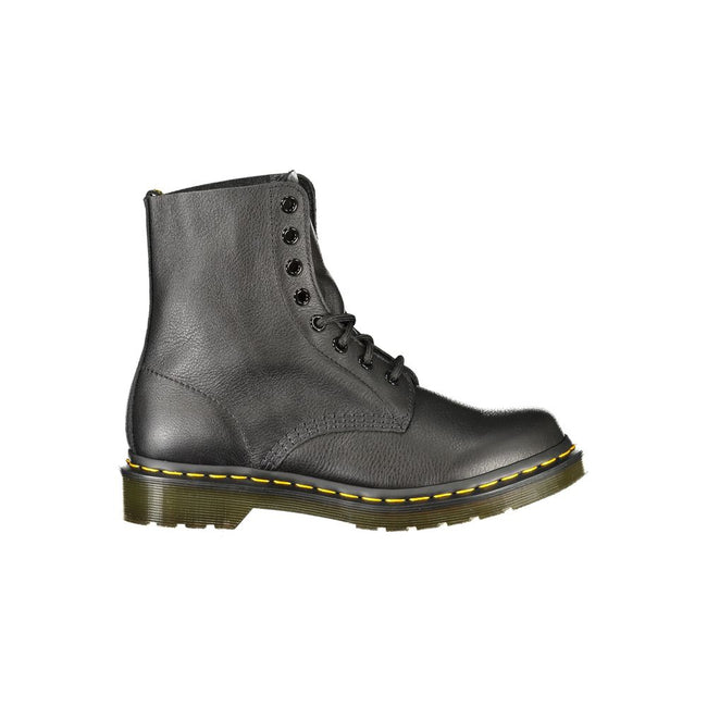 Dr. Martens Black Polyester Ankle Dr. Martens