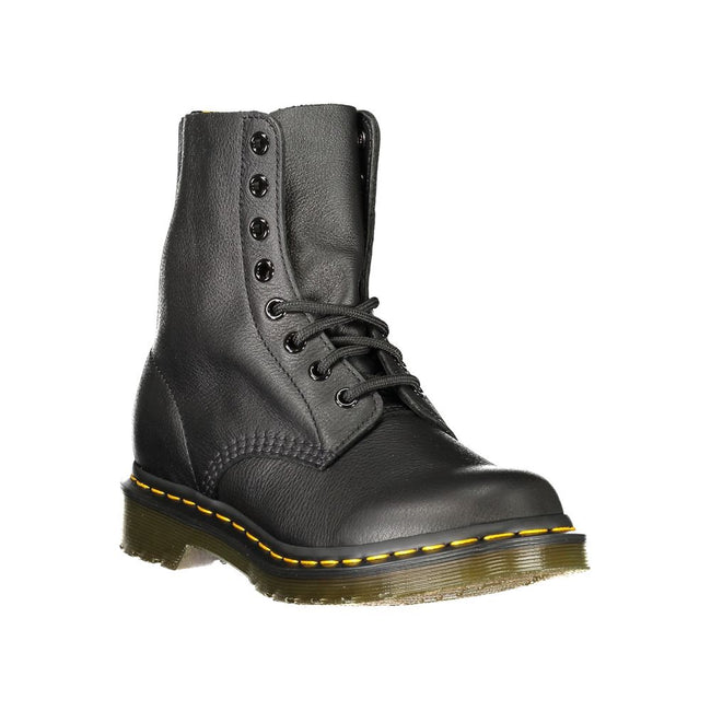 Dr. Martens Black Polyester Ankle Dr. Martens