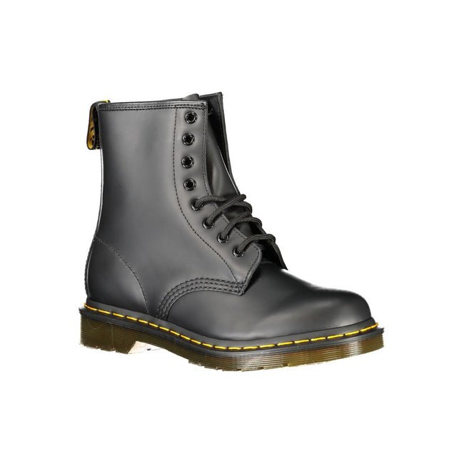 Dr. Martens Black Polyester Ankle Dr. Martens