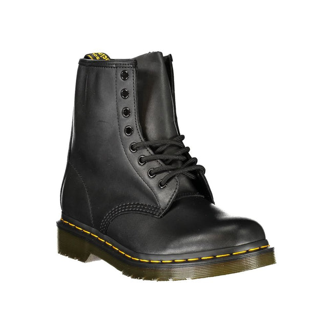 Dr. Martens Black Polyester Ankle Dr. Martens