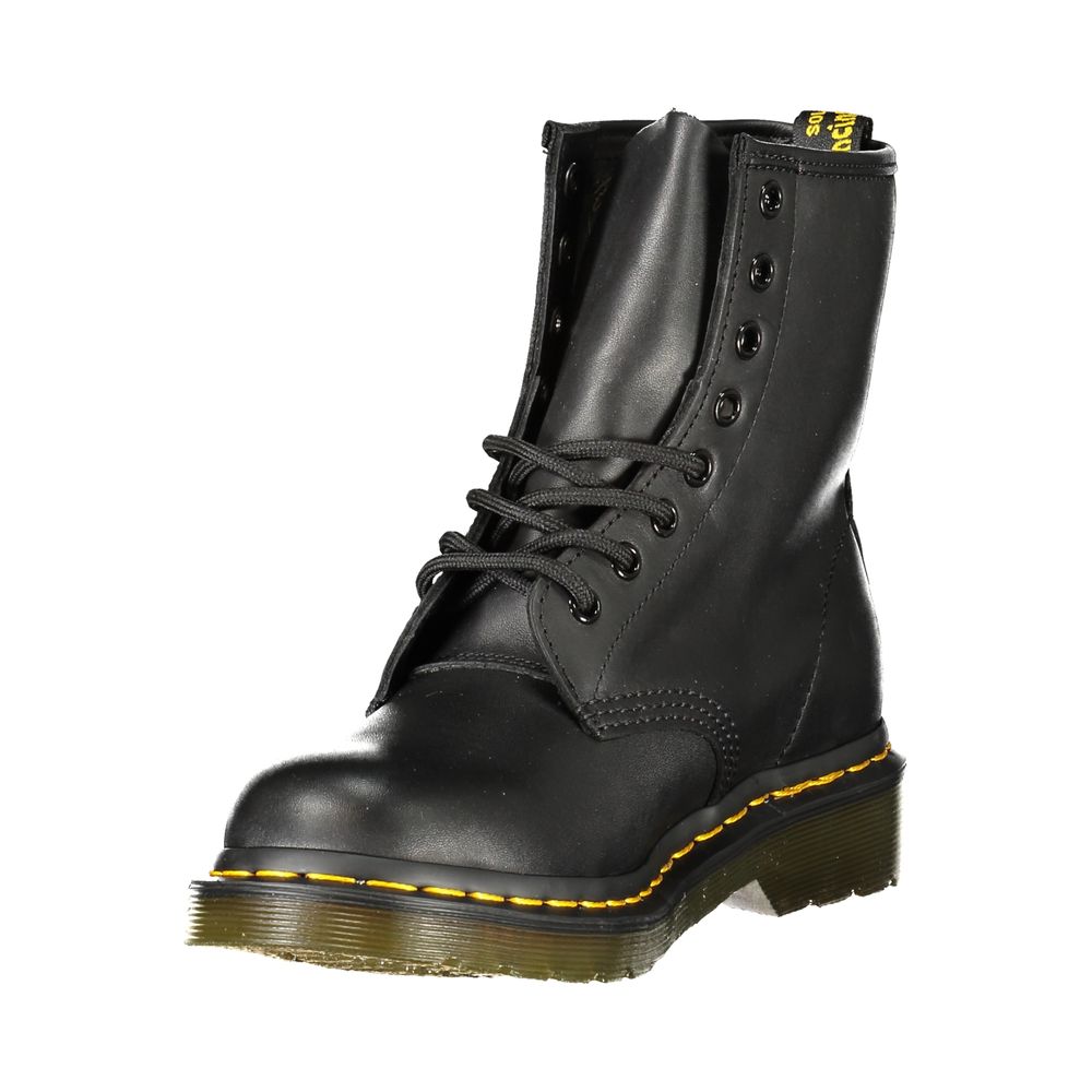 Dr. Martens Black Polyester Ankle Dr. Martens
