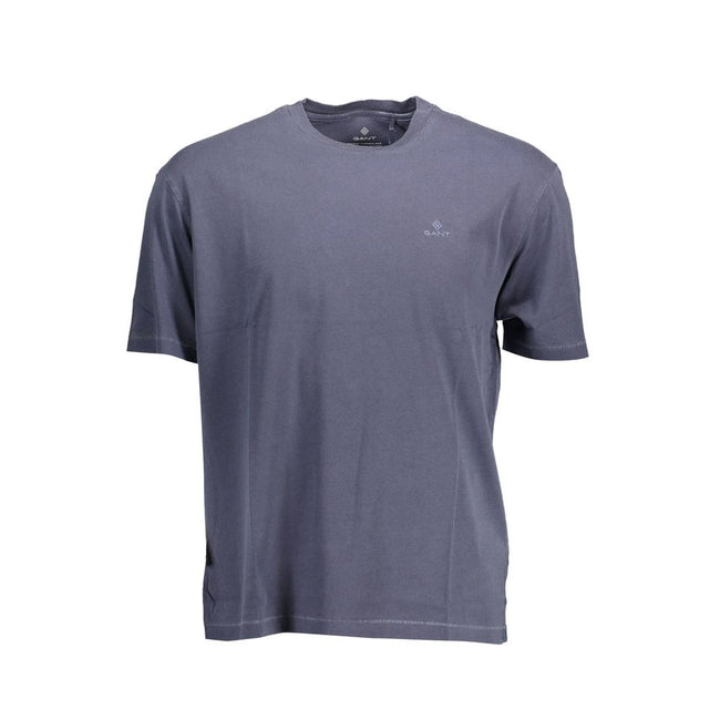 Gant Blue Cotton T-Shirt Gant